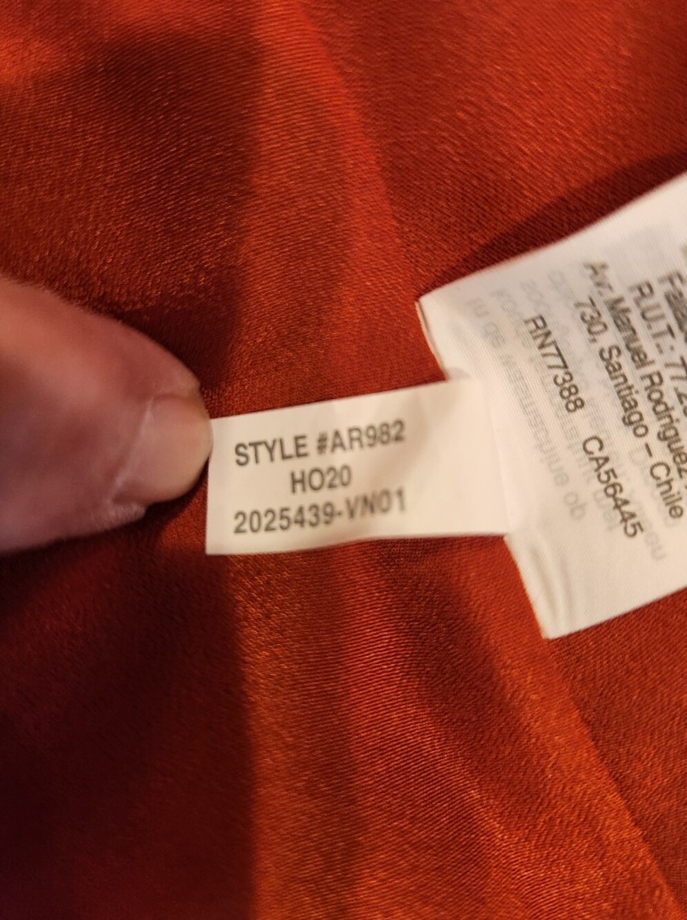 J Crew Factory Crinkle Midi Flounce Dress Rust Floral Size XL Cottagecore Ruffle - Picture 15 of 15